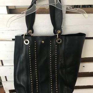 Steve Madden tote with gold stud detail
